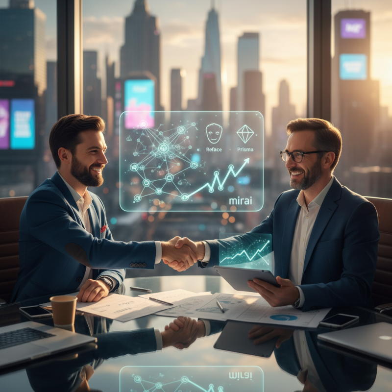 Illustration of Les cofondateurs de Reface et Prisma s'associent pour améliorer l'inférence de modèles sur appareils avec Mirai