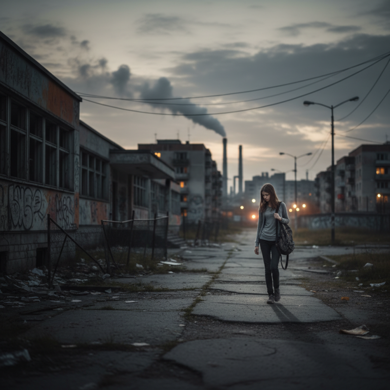 Illustration of On naît pauvre et on le reste : la pauvreté à l'adolescence augmente le risque de décrochage scolaire, de ne pas trouver d'emploi ou d'être très mal payé