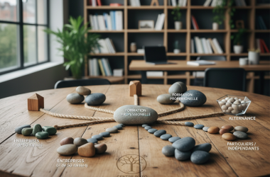 Illustration of Répartition des contributions légales à la formation professionnelle et à l'alternance au titre de 2025 - Centre Inffo