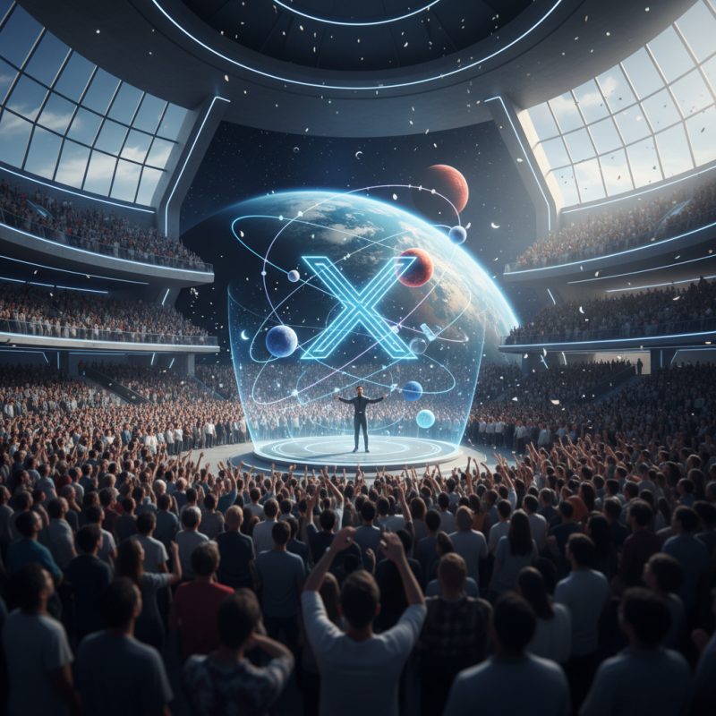 Illustration of xAI dévoile ses ambitions interplanétaires lors d'une réunion générale publique
