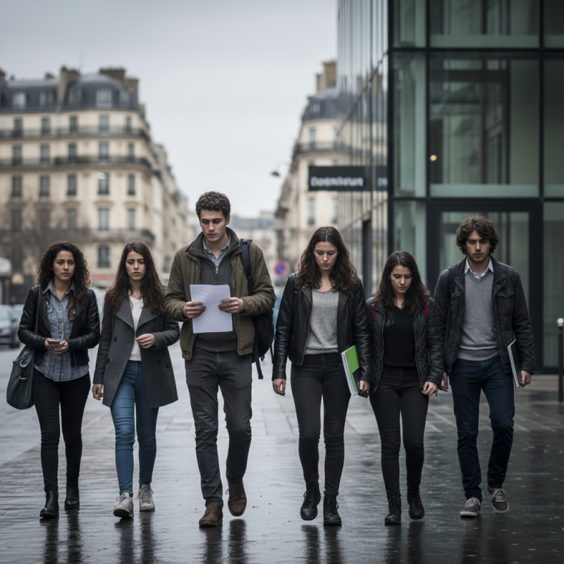 Illustration of Le taux de chômage en France poursuit sa hausse, surtout chez les jeunes