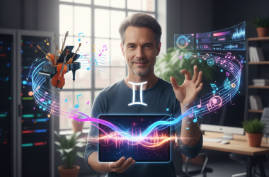 Illustration of Google ajoute la génération musicale à l'application Gemini