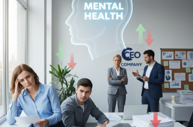 Illustration of La santé mentale est devenue la priorité des salariés: 35% sont même prêts à démissionner pour la préserver (ce qui pourrait coûter cher aux entreprises)