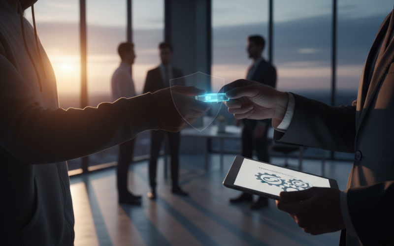 Illustration of Usage d'entreprise : le modifier et le dénoncer sans risques