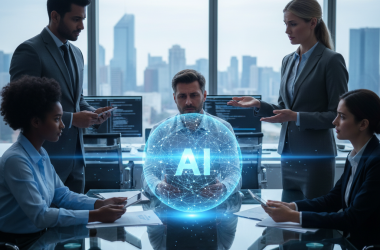 Illustration of Licenciements liés à l'IA ou « AI-washing » ?