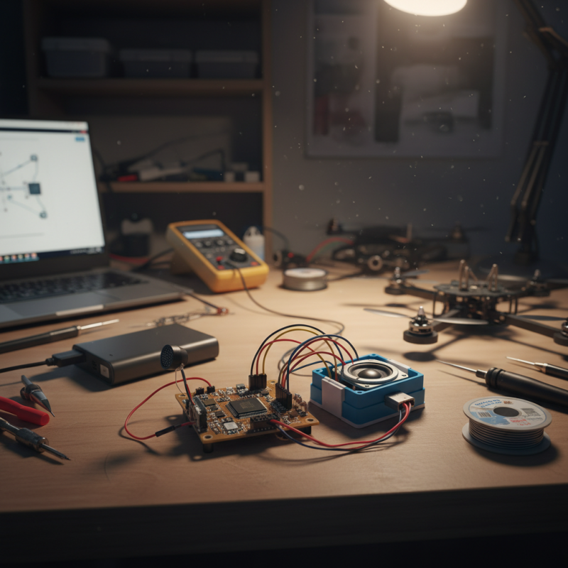 Illustration of Ce détecteur de drones à 15 euros fonctionne avec un simple micro et un ESP32 - Korben