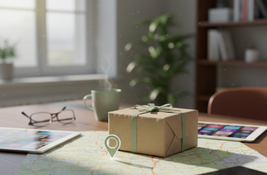 Illustration of Amazon Wishlist - Votre adresse livrée avec le cadeau