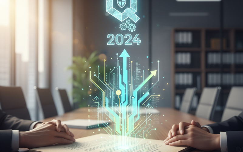 Illustration of [Dossier documentaire] Qualité en formation : les nouveautés Qualiopi en 2024 - Édition avril 2024 - Centre Inffo