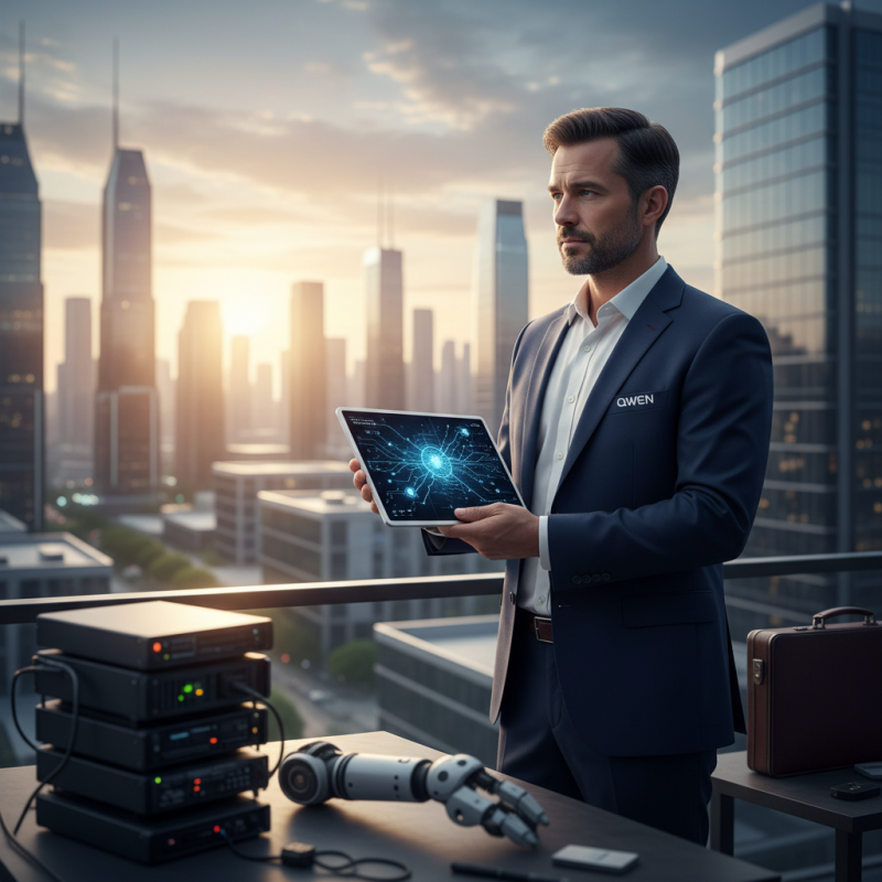 Illustration of Le responsable technique de Qwen chez Alibaba démissionne après une grande poussée dans l'IA