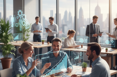 Illustration of Contre toute attente, les entreprises qui utilisent le plus l'IA non seulement ne licencient pas plus mais embauchent même davantage, constate la BCE dans une étude