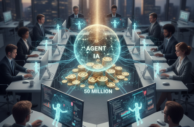 Illustration of Gumloop récolte 50 millions de dollars de Benchmark pour transformer chaque employé en constructeur d'agents IA