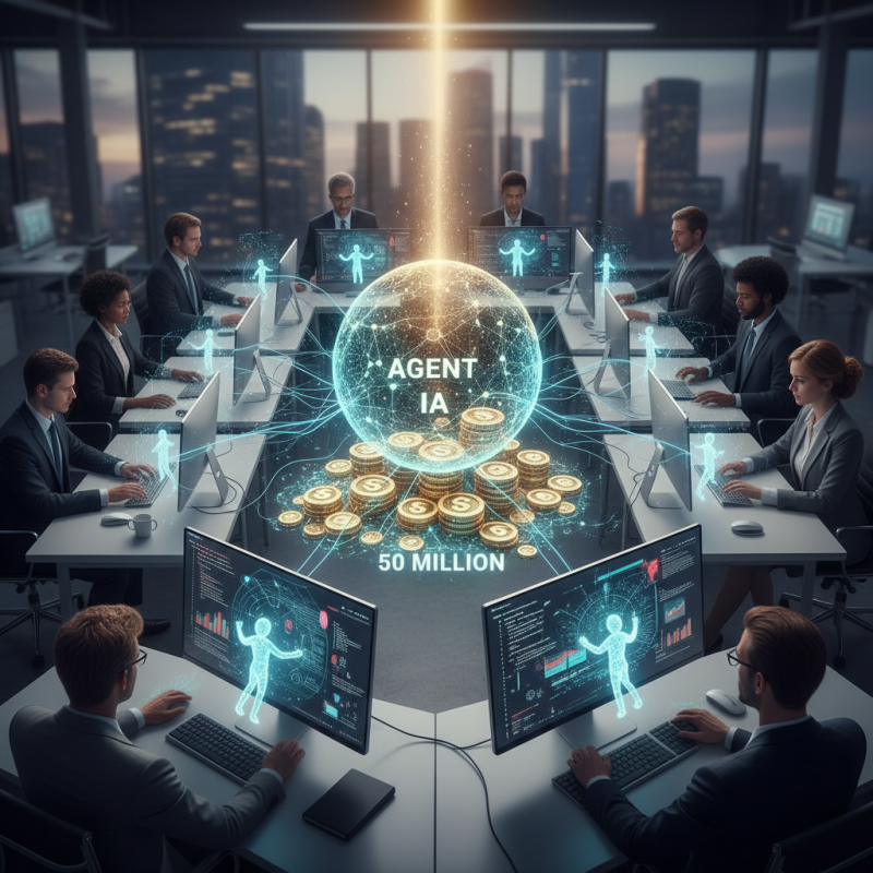 Illustration of Gumloop récolte 50 millions de dollars de Benchmark pour transformer chaque employé en constructeur d'agents IA