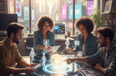 Illustration of Picsart permet désormais aux créateurs d'engager des assistants IA via une marketplace d'agents