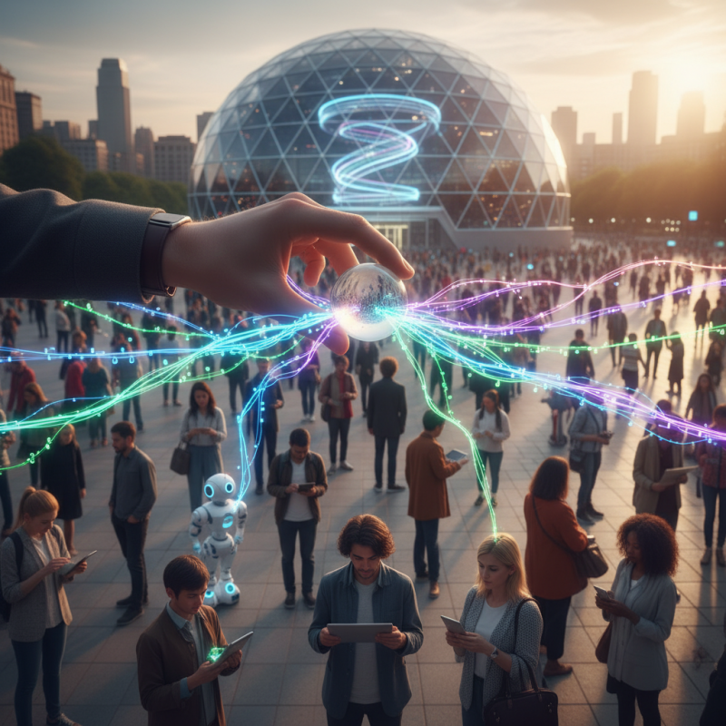 Illustration of Multiverse Computing pousse ses modèles d'IA compressés dans le grand public