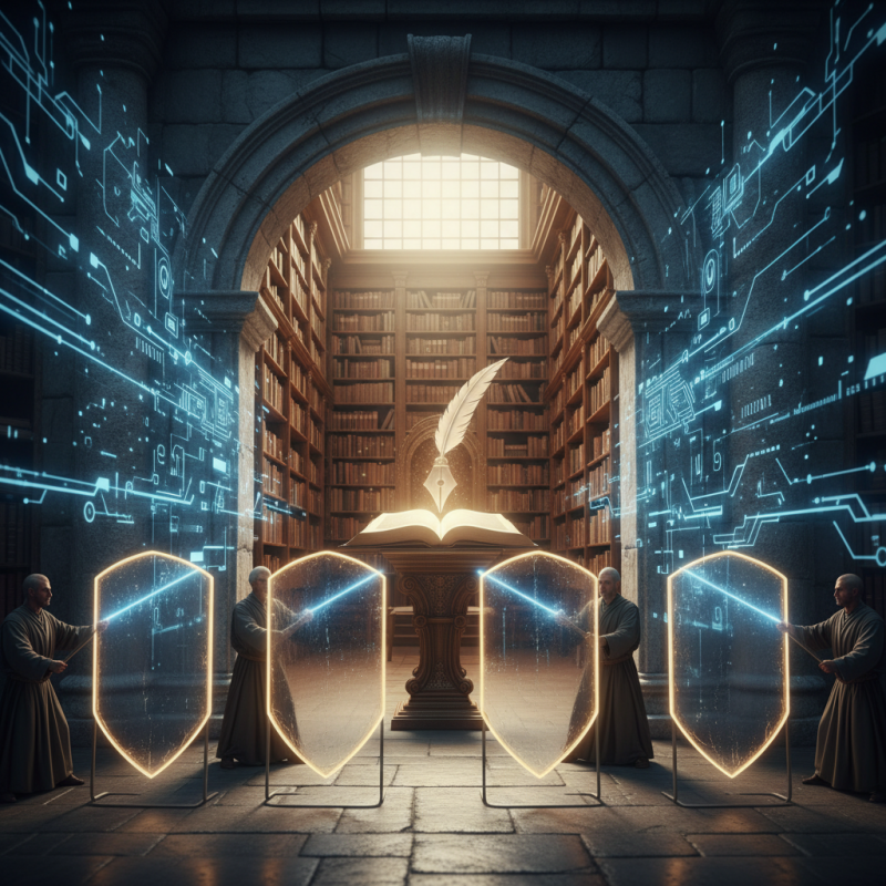 Illustration of Wikipedia sévère la réglementation sur l'utilisation de l'IA dans la rédaction des articles