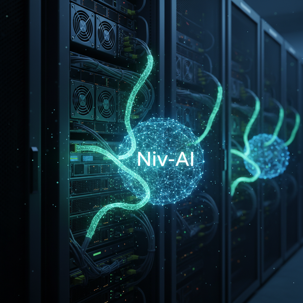 Illustration of Niv-AI sort de l'ombre pour optimiser la consommation d'énergie des GPU