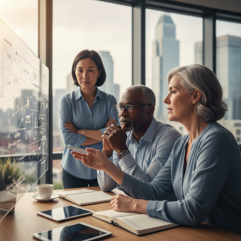 Illustration of Seniors en emploi : former ne suffit pas, il faut anticiper - Centre Inffo