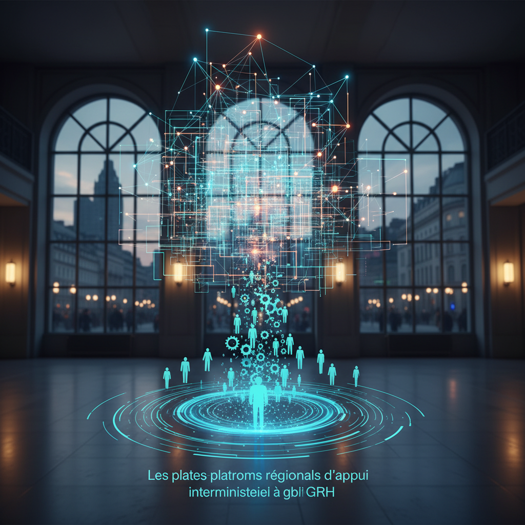Illustration of Les plates-formes régionales d’appui interministériel à la GRH | Le portail de la fonction publique