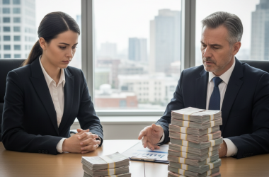 Illustration of Son prédécesseur gagnait 50.000 euros de plus qu'elle mais elle n'était "pas à l'aise" pour en parler à son supérieur : pourquoi les femmes osent moins que les hommes négocier leur salaire