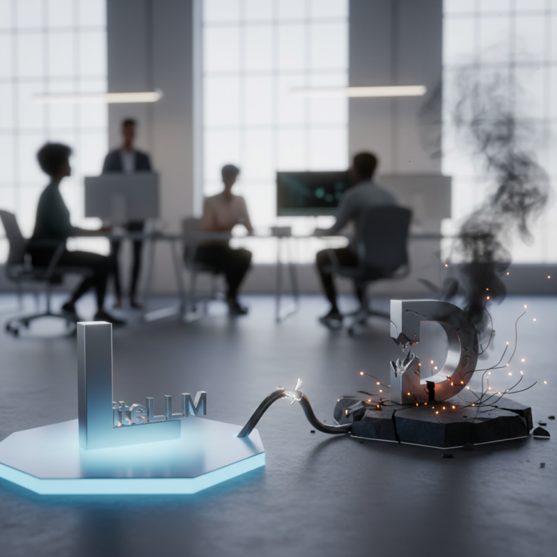 Illustration of La startup d'accès à l'IA populaire LiteLLM abandonne la startup controversée Delve