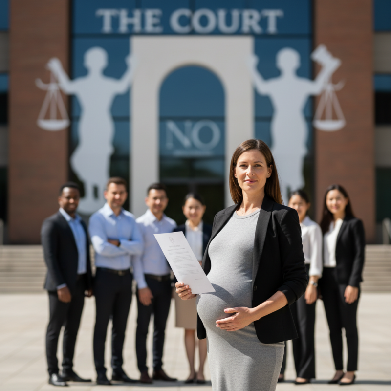 Illustration of Une femme enceinte peut-elle être licenciée pendant sa période d'essai? Non, répond la Cour de cassation (sauf si l'entreprise prouve que le motif n'a pas lié à la grossesse)