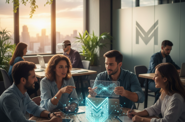 Illustration of Meta lance une nouvelle initiative pour soutenir l'entrepreneuriat et favoriser l'adoption de l'IA