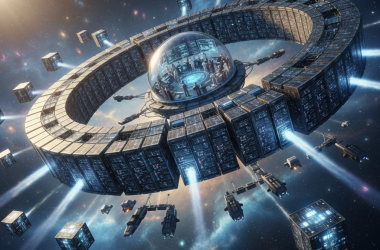 Illustration of Starcloud lève 170 millions de dollars lors d'une levée de fonds Series A pour construire des centres de données dans l'espace