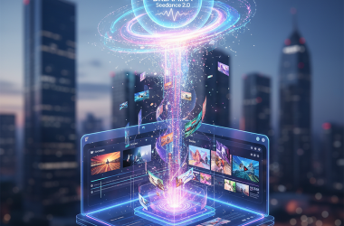 Illustration of Le nouveau modèle d'IA de génération vidéo de ByteDance, Dreamina Seedance 2.0, arrive sur CapCut