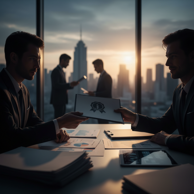 Illustration of Delve accusé de fournir une conformité frauduleuse à ses clients