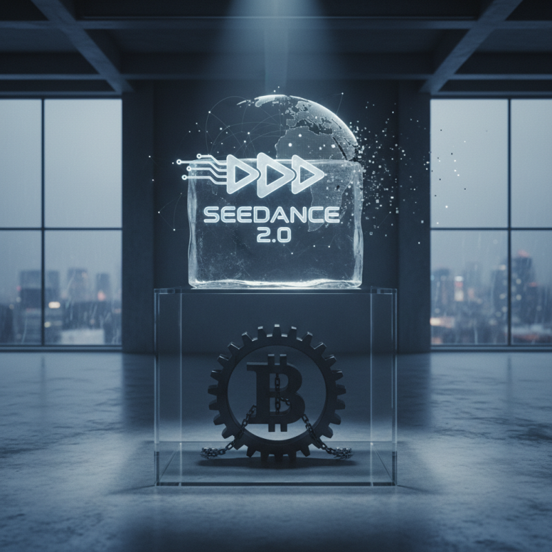 Illustration of ByteDance suspend apparemment le lancement mondial de son générateur vidéo Seedance 2.0