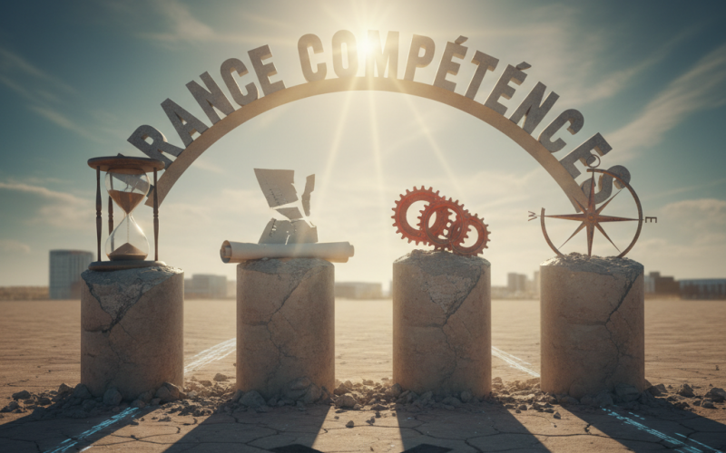 Illustration of Contrôles France Compétences : Les 4 erreurs à éviter absolument en 2026 - Digiformag