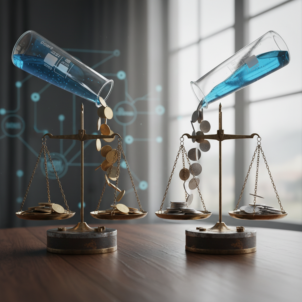 Illustration of Pourquoi les startups d'IA vendent la même participation à deux prix différents