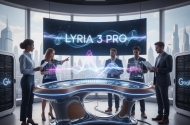 Illustration of Google lance le modèle de génération musicale Lyria 3 Pro