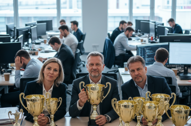 Illustration of Moins ils étaient bons, plus ils étaient récompensés : l'entreprise de logiciels SAP met en place un bonus qui récompense plus les managers médiocres (et ça passe très mal en interne)