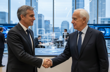 Illustration of Pascal Daloz remplace Bernard Charlès à la tête de Dassault Systèmes