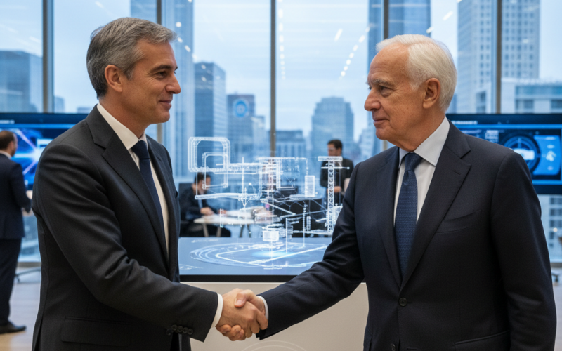 Illustration of Pascal Daloz remplace Bernard Charlès à la tête de Dassault Systèmes