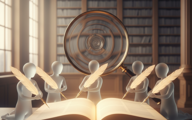 Illustration of La « revue d'experts » de Grammarly n'est en réalité qu'une illusion