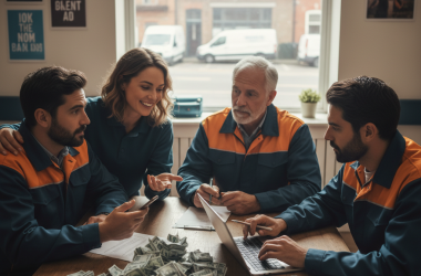 Illustration of Amazon offre 1.000 dollars à ses livreurs pour qu'ils disent pourquoi ils aiment travailler pour cette entreprise (sauf qu'ils ne travaillent pas pour Amazon)