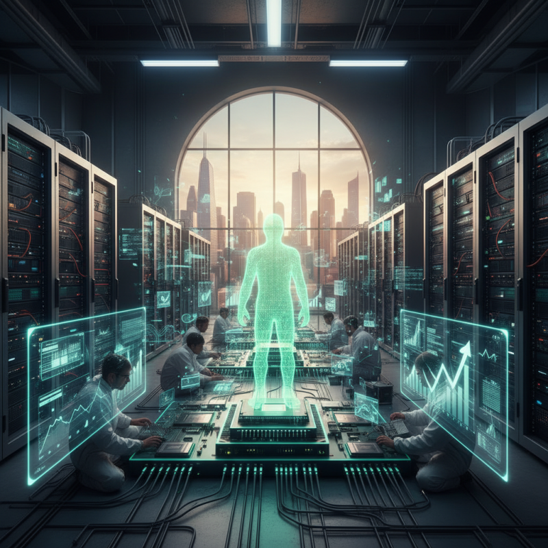 Illustration of Nvidia construit discrètement un géant multimilliardaire pour rivaliser avec son activité de puces