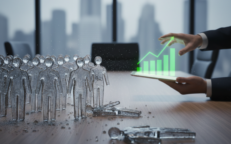 Illustration of #Tendances RH : le Ghost Growth et ses dangers