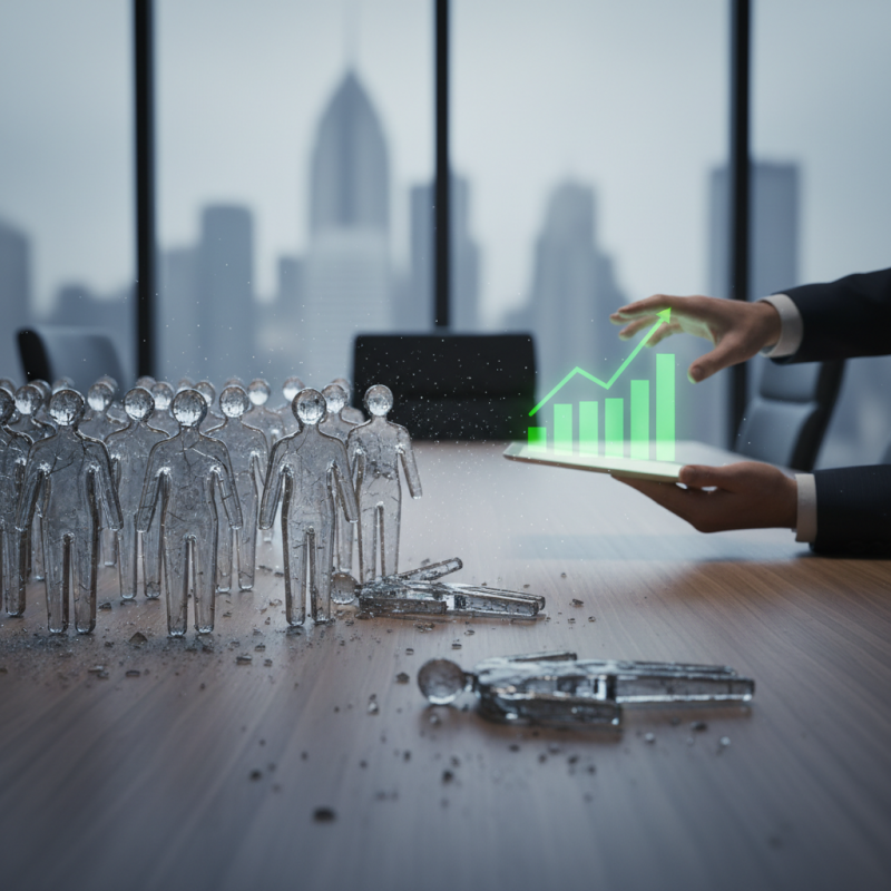 Illustration of #Tendances RH : le Ghost Growth et ses dangers