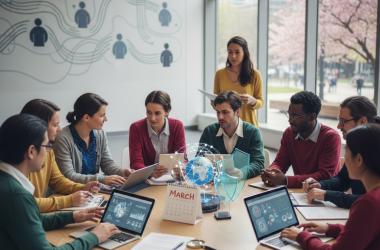 Illustration of Veille sociale Mars 2026