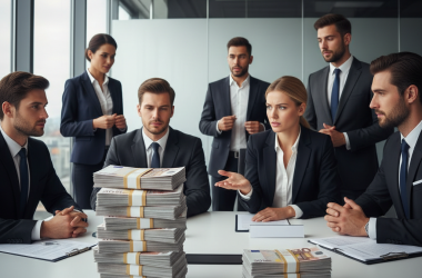 Illustration of Elles ne demandent pas moins d'augmentation mais elles l'obtiennent moins souvent: chez les cadres, les femmes gagnent 7% de moins que les hommes (et ça n'évolue pas)
