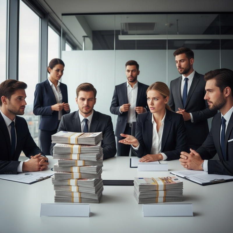 Illustration of Elles ne demandent pas moins d'augmentation mais elles l'obtiennent moins souvent: chez les cadres, les femmes gagnent 7% de moins que les hommes (et ça n'évolue pas)