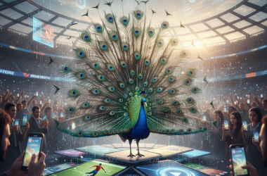 Illustration of Peacock s'étend dans la vidéo alimentée par l'IA, le sport en direct mobile-first et le jeu vidéo