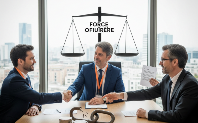 Illustration of Force Ouvrière ne veut pas "remettre en cause l'équilibre du régime" de l'assurance chômage et signe l'accord pour faire des économies sur les ruptures conventionnelles aux côtés de la CFDT et du patronat