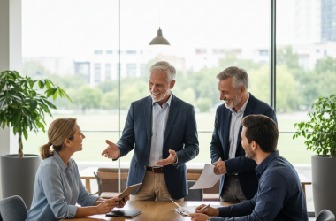 Illustration of Valoriser les fins de carrière des salariés expérimentés - Centre Inffo