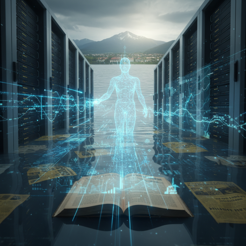 Illustration of Google utilise d'anciens rapports d'actualités et l'IA pour prévoir les inondations éclair