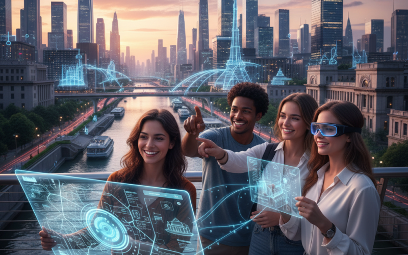 Illustration of Google Maps bénéficie d'une fonctionnalité IA « Ask Maps » et d'une navigation immersive mise à jour