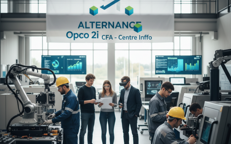 Illustration of Alternance : Opco 2i met en avant cinq ans d’investissements massifs dans les CFA - Centre Inffo